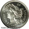 Image 1 : 1879 3CN  PR68 Cameo NGC. A sharply struck Superb G