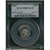 Image 1 : 1867 3CN  PR65 Cameo PCGS. Ample frost appears on t