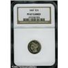 Image 3 : 1868 3CN  PR67 Cameo NGC. Beautifully contrasted wi