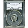 Image 1 : 1870 3CN  PR65 Cameo PCGS. The 1870 is the first pr