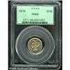Image 1 : 1875 3CN  PR65 PCGS. A particularly bold strike wit