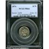 Image 1 : 1876 3CN  PR66 PCGS. A thin veneer of pale blue col