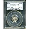 Image 1 : 1881 3CN  PR66 Cameo PCGS. This impressively preser