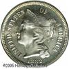 Image 1 : 1882 3CN  PR67 PCGS. This is a stunning example wit