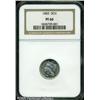 Image 1 : 1883 3CN  PR66 NGC. Sharply struck with highly refl