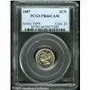 Image 1 : 1887 3CN  PR66 Cameo PCGS. Only the lightest trace