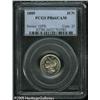 Image 1 : 1889 3CN  PR66 Cameo PCGS. Bright surfaces are dott