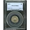Image 1 : 1870 5C  MS66 PCGS. The obverse is very slightly do
