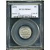 Image 1 : 1872 5C  MS64 PCGS. Frosty and brilliant with outst