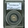 Image 1 : 1868 5C  PR64 Cameo PCGS. Exquisitely struck, with