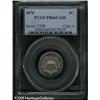 Image 3 : 1870 5C  PR66 Cameo PCGS. Well contrasted beneath d