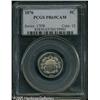 Image 1 : 1876 5C  PR65 Cameo PCGS. The fields are reflective