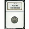 Image 1 : 1881 5C  PR66 Cameo NGC. Exquisitely struck, with b