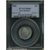 Image 1 : 1883 5C  No Cents MS66 PCGS. Sharply struck, though