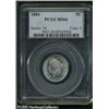 Image 3 : 1884 5C  MS66 PCGS. The overall appearance of this