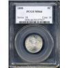 Image 3 : 1895 5C  MS66 PCGS. An outstanding '95 nickel, sati