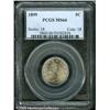Image 1 : 1899 5C  MS66 PCGS. The 899 in the date are slightl