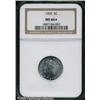 Image 1 : 1905 5C  MS66   NGC. A stone-white premium Gem wit