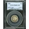 Image 1 : 1884 5C  PR65 Cameo PCGS. Well struck, with nickel-