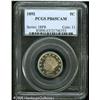 Image 1 : 1892 5C  PR65 Cameo PCGS. Fully struck with frosty,