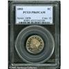 Image 1 : 1893 5C  PR65 Cameo PCGS. Sharply struck and untone