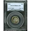 Image 1 : 1901 5C  PR66 Cameo PCGS. Splashes of powder-blue,