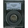 Image 1 : 1913 5C  Type One MS67 PCGS. A thin veneer of paste