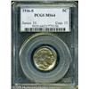 Image 1 : 1916-S 5C  MS64 PCGS. Softly struck on the reverse,