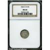 Image 3 : 1864-S H10C  MS66 NGC. An elusive S-mint Half Dime