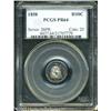 Image 1 : 1858 H10C  PR64 PCGS. Olive-gray and cobalt-blue to