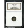 Image 3 : 1863 H10C  PR66   NGC. The dramatic eye appeal dis