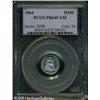 Image 1 : 1864 H10C  PR64 Cameo PCGS. Exquisitely struck, wit