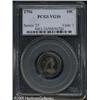 Image 1 : 1796 10C  VG10 PCGS. JR-2, R.4. The awkwardly engra