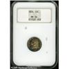 Image 3 : 1834 10C  Large 4 MS64 NGC. JR-1, R.1. Attributed b