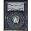 Image 1 : 1860 10C  PR66 Cameo PCGS. Bright, silver-white sur