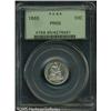 Image 1 : 1865 10C  PR65 PCGS. The well struck motifs contras