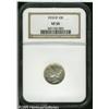 Image 3 : 1916-D 10C  VF35 NGC. Light silver surfaces are acc