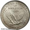 Image 2 : 1916 25C  MS61 NGC. The 1916 Standing Liberty quart