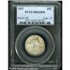 1927 25C  MS65 Full Head PCGS. Splotches of gold co