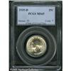 Image 1 : 1935-D 25C  MS65 PCGS. A very thin film of champagn