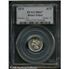 Image 3 : 1875 3CN  MS67 PCGS. A lustrous and intricately str