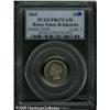 Image 3 : 1865 3CN  PR67 Cameo PCGS. All four digits in the d