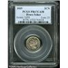 Image 3 : 1885 3CN  PR67 Cameo PCGS. The design features are
