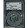 Image 1 : 1892 10C  PR68 Cameo PCGS. Vivid ocean-blue and ros
