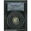 Image 3 : 1897 10C  PR67 Cameo PCGS. A fully struck specimen,