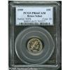 Image 3 : 1909 10C  PR66 Cameo PCGS. A mere 650 proof dimes w