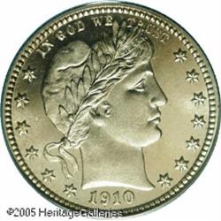 1910 25C  PR68 Cameo PCGS. While we have handled so