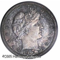 1912 25C  PR67 PCGS. Wholly original surfaces displ