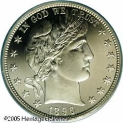 1896 50C  PR67 Deep Cameo PCGS. Since David Lawrenc