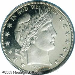 1911 50C  PR67 Deep Cameo PCGS. Just 682 Proof exam